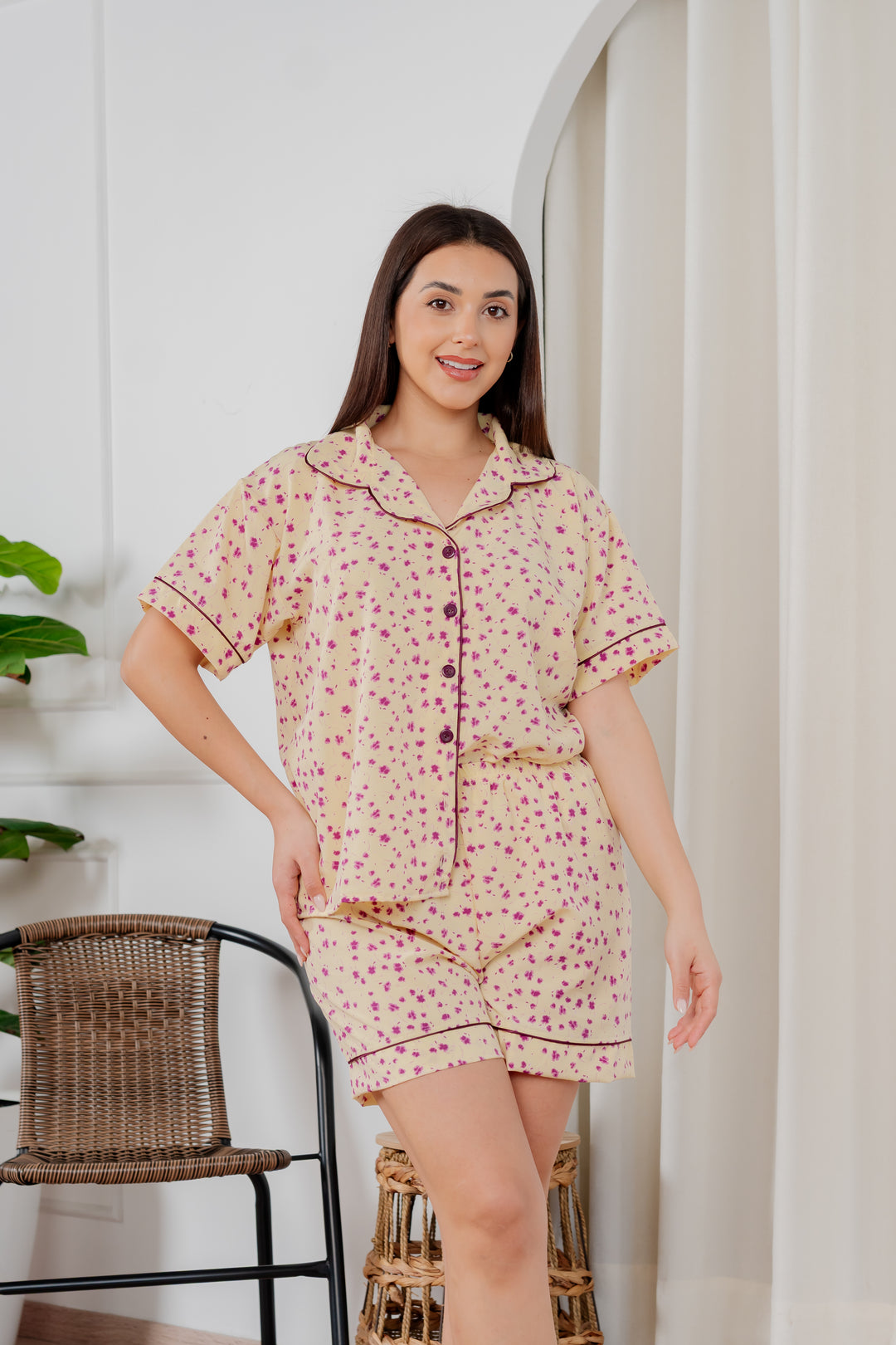 Pijama Micaela - Seda Francesa