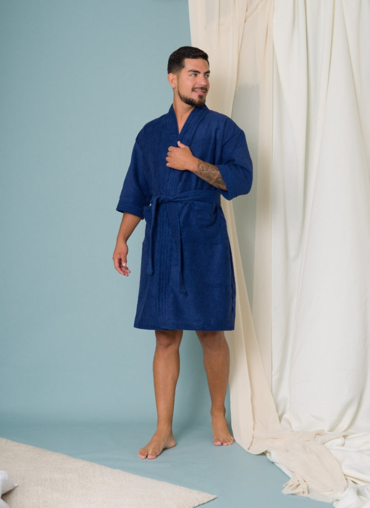 Bata de baño Leo -Microfibra
