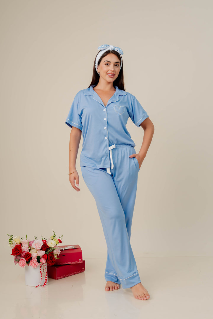 Pijama Brenda - Algodón pima