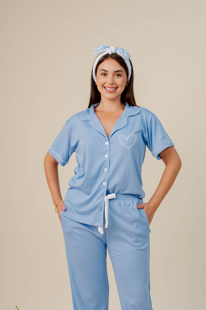 Pijama Brenda - Algodón pima