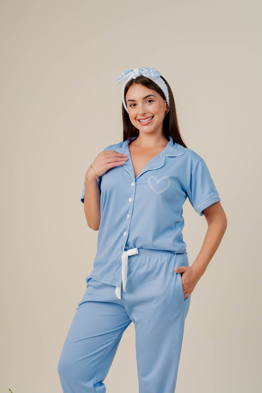 Pijama Brenda - Algodón pima