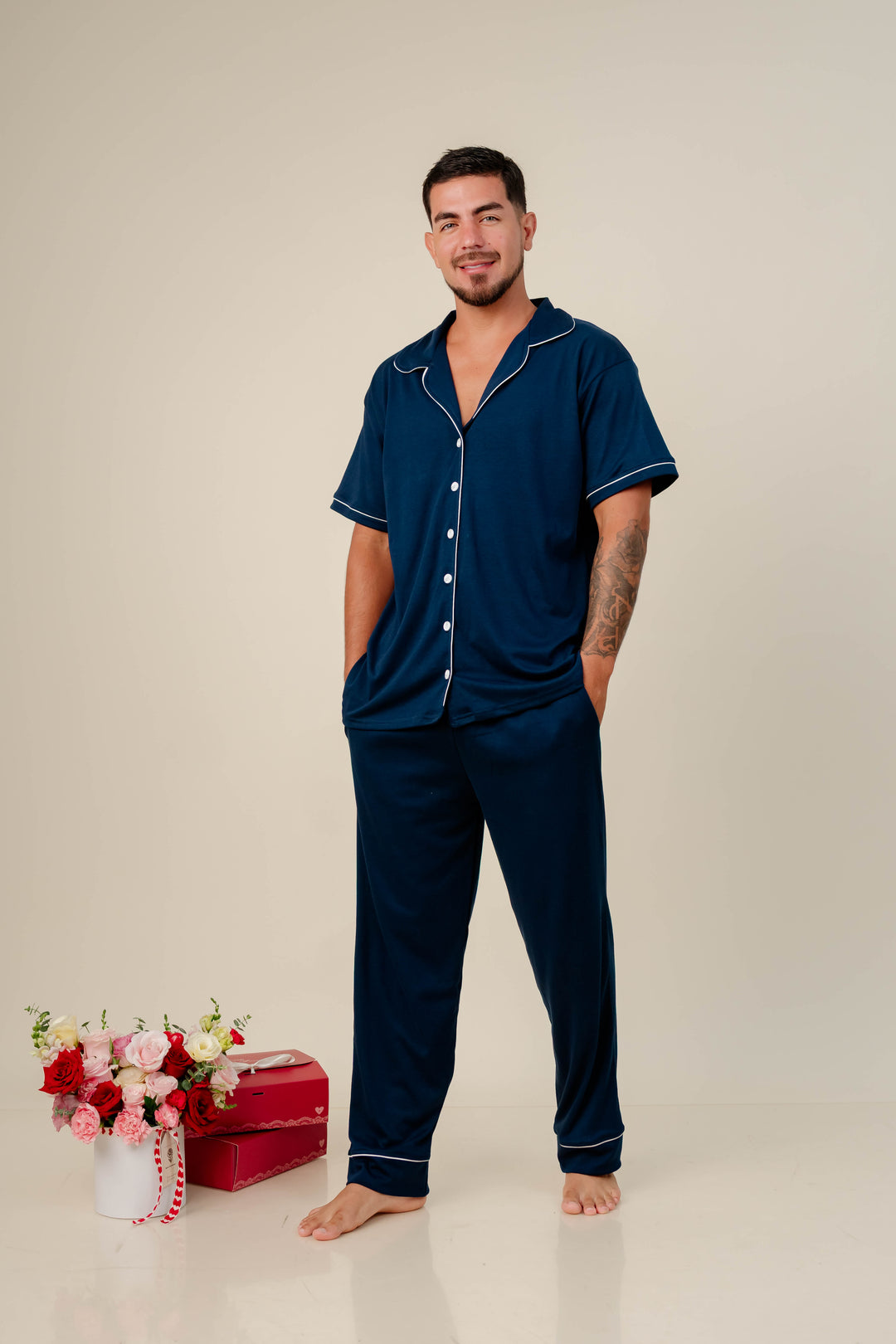 Pijama Samuel - Algodón pima