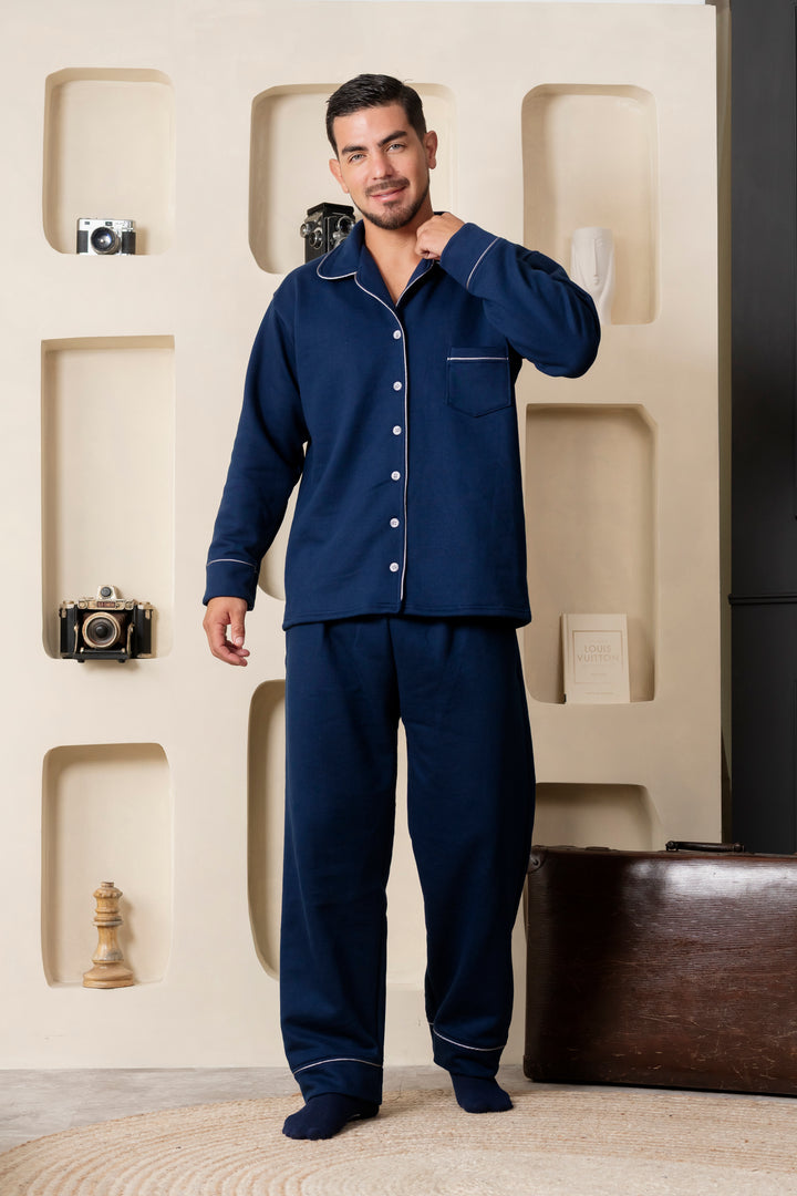 Pijama Salvador - Algodón afranelado ( PRE- VENTA )