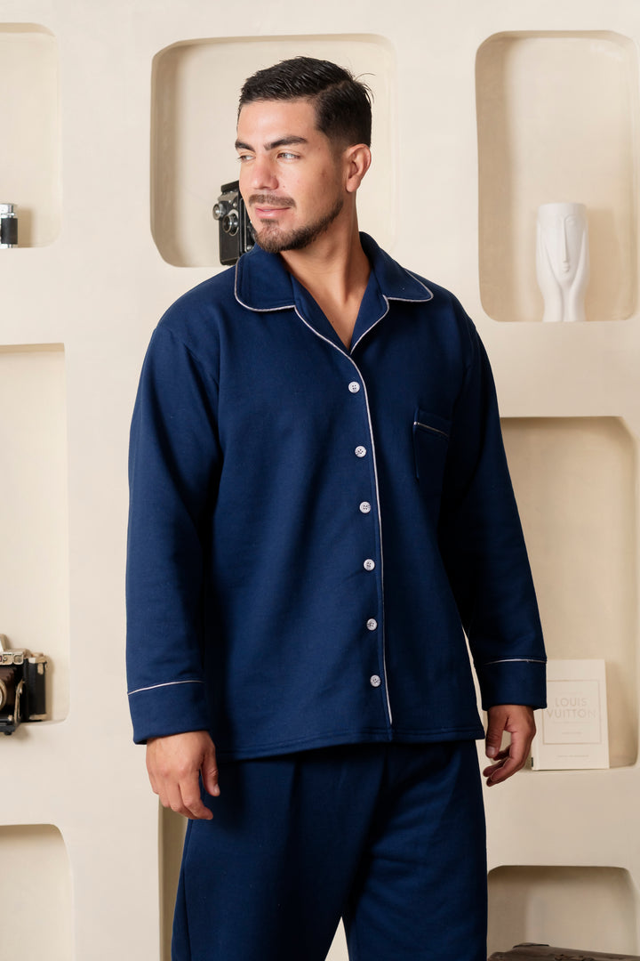 Pijama Salvador - Algodón afranelado ( PRE- VENTA )