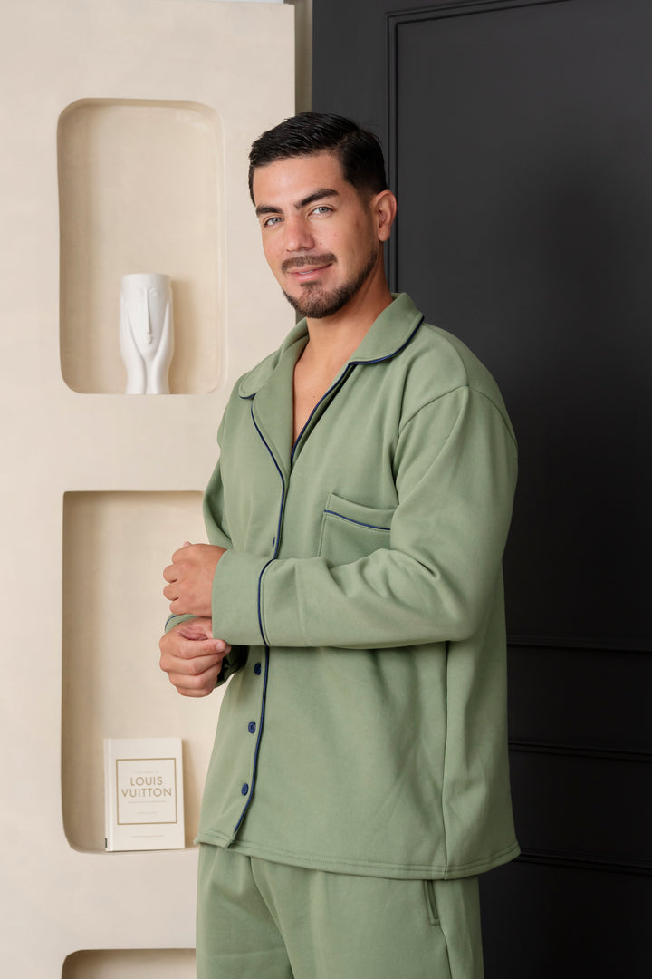 Pijama Salvador - Algodón afranelado ( PRE- VENTA )