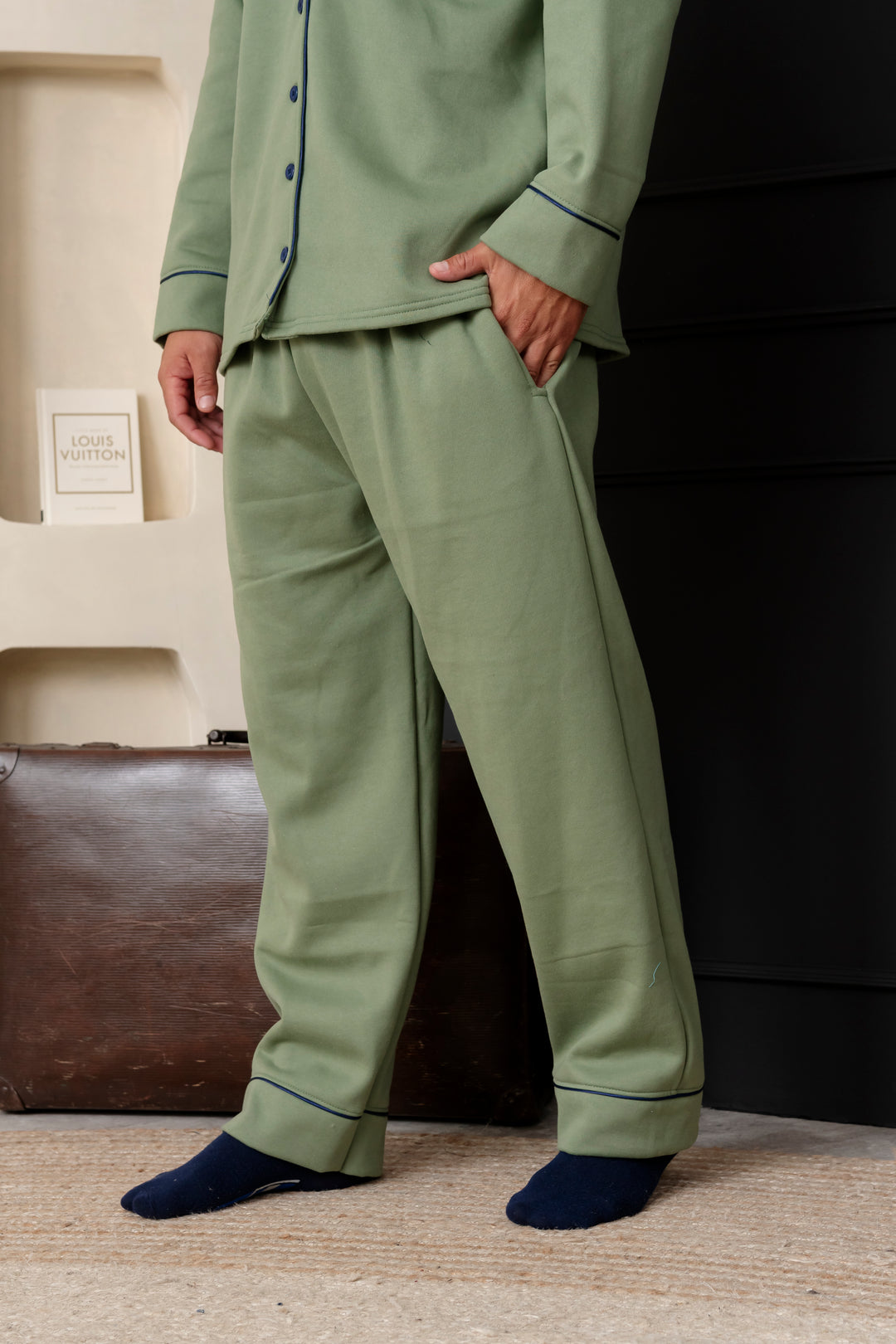 Pijama Salvador - Algodón afranelado ( PRE- VENTA )