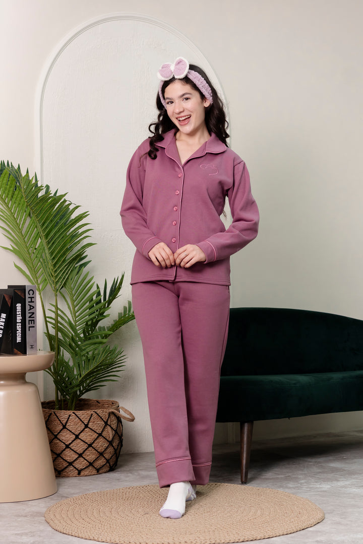 Pijama Natalia -  Algodón afranelado ( PRE-VENTA )