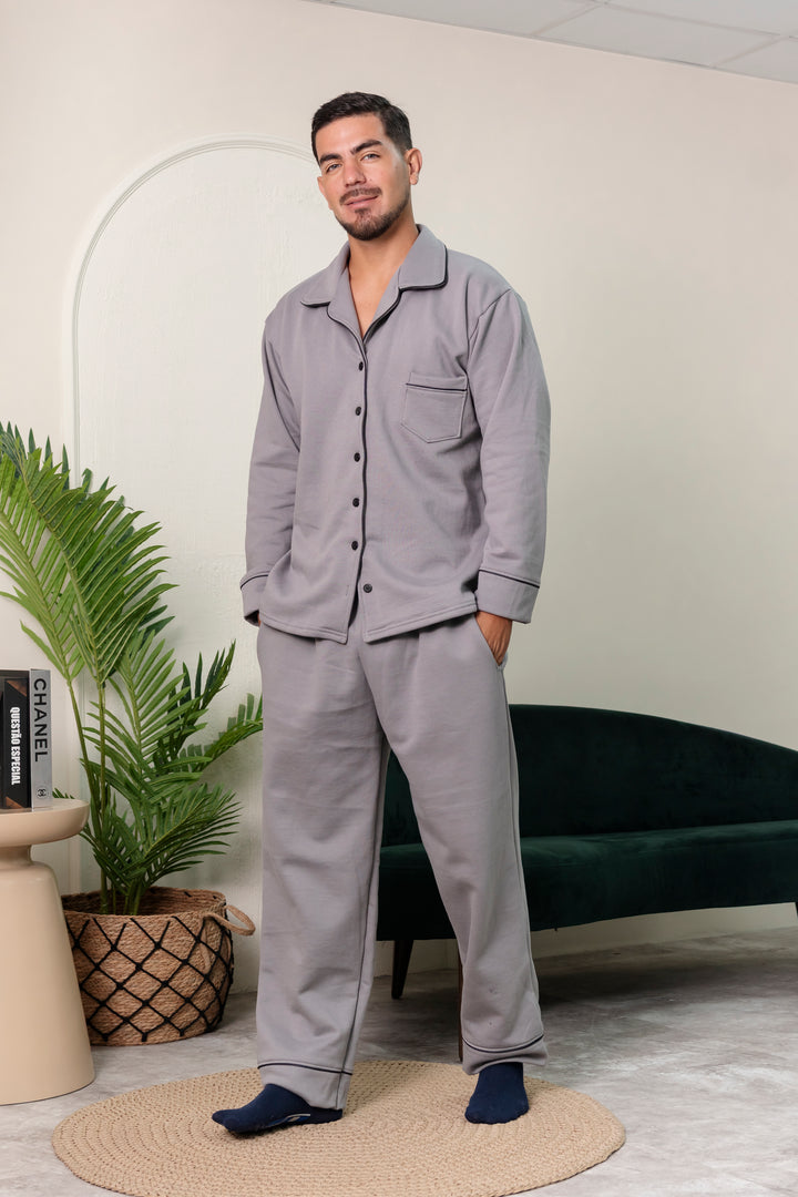 Pijama Salvador - Algodón afranelado ( PRE- VENTA )
