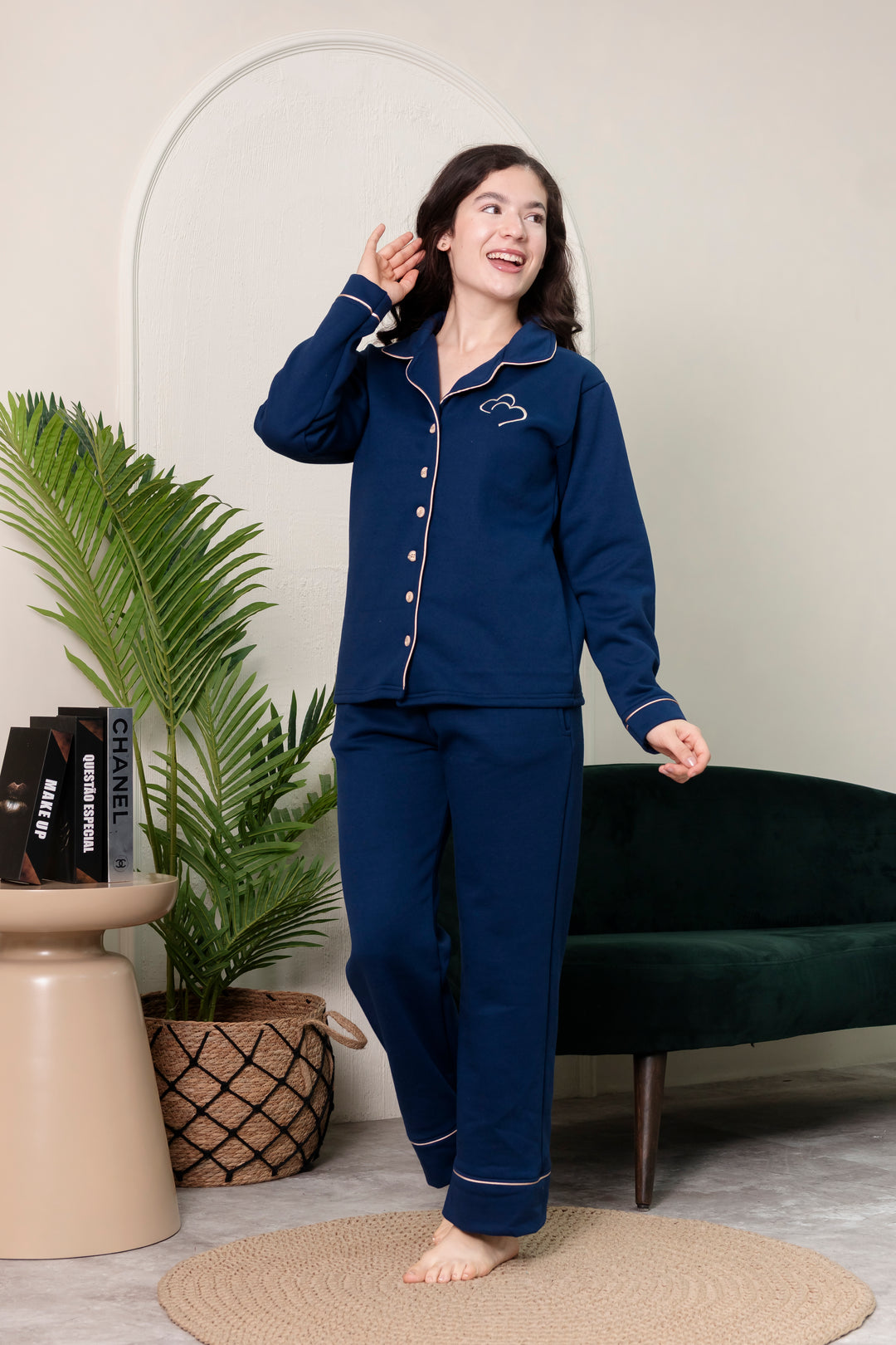 Pijama Natalia -  Algodón afranelado