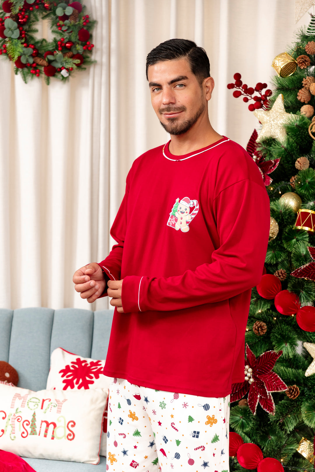 Pijama Navideña Josè - Algodòn pima
