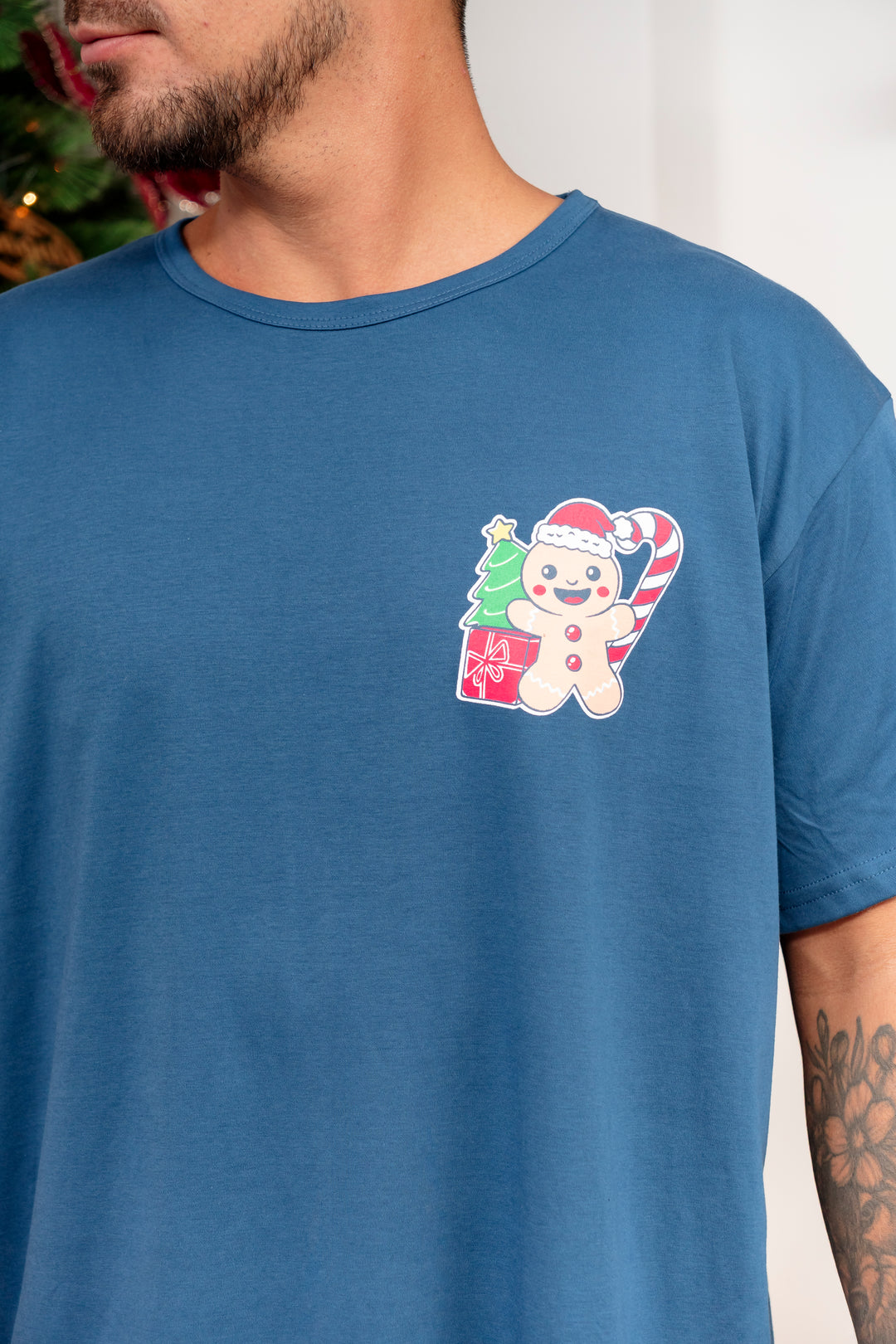 Pijama Navideña Gustavo XL - Algodòn pima