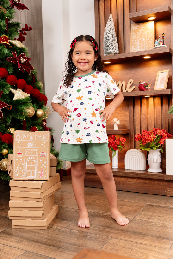 Pijama Navideño Jengibre   Unisex - Algodòn pima