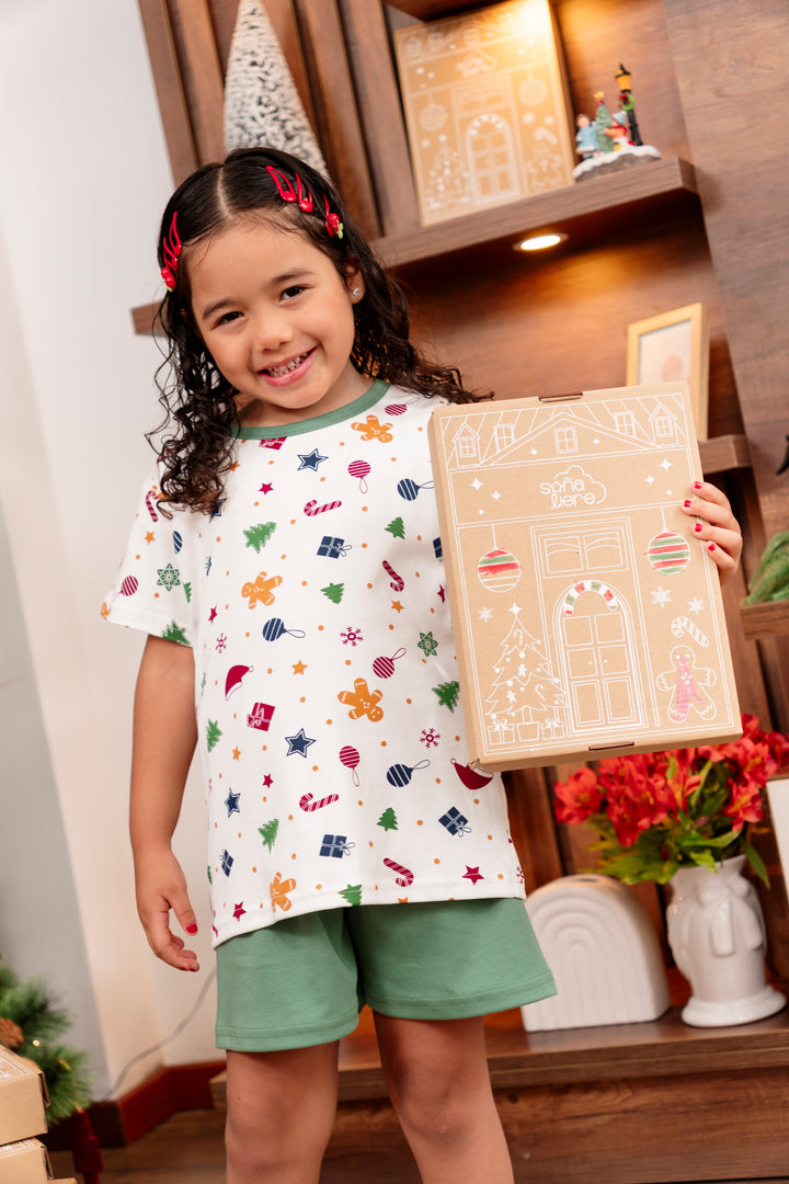 Pijama Navideño Jengibre   Unisex - Algodòn pima