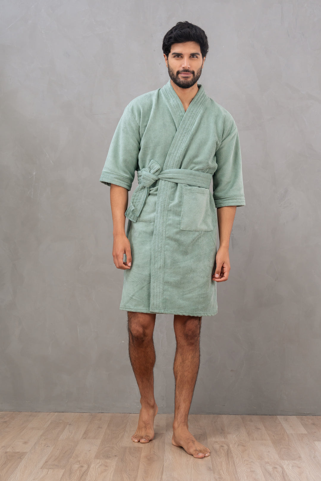 Bata de baño Leo - Microfibra