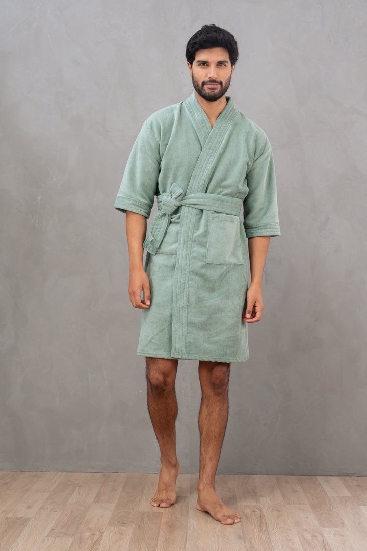 Bata de baño Leo - Microfibra