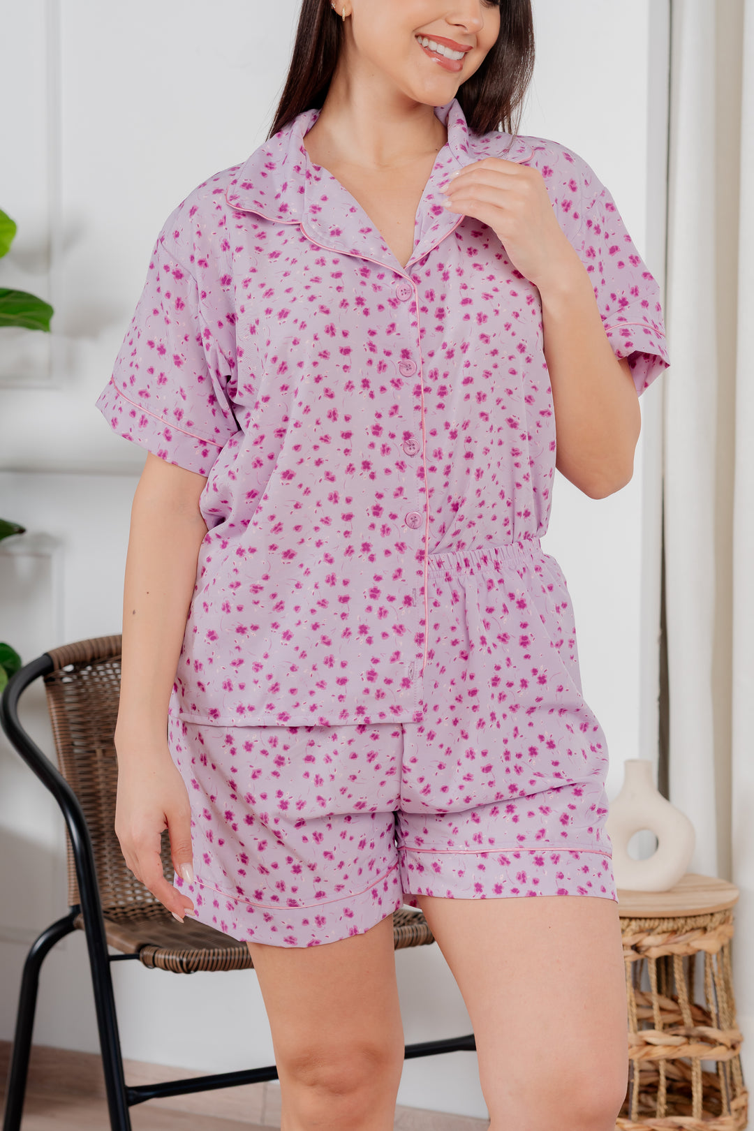 Pijama Micaela - Seda Francesa