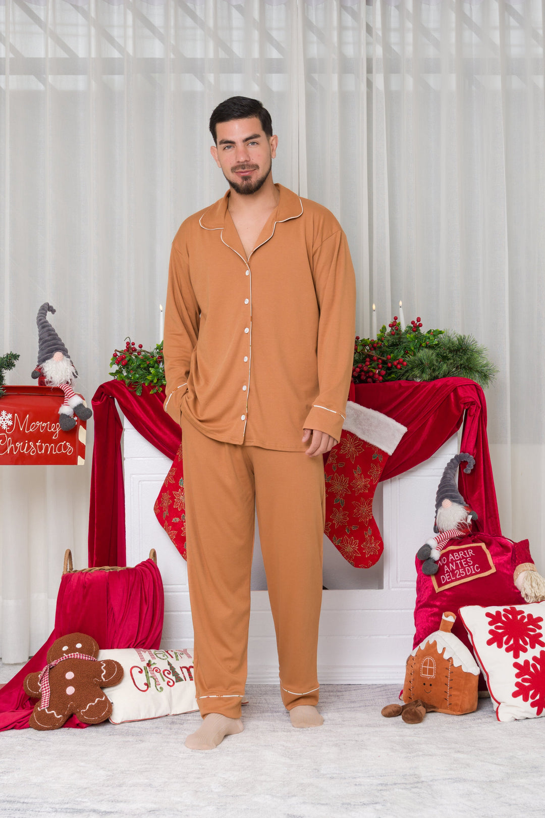 PIJAMA VARON NAVIDAD 