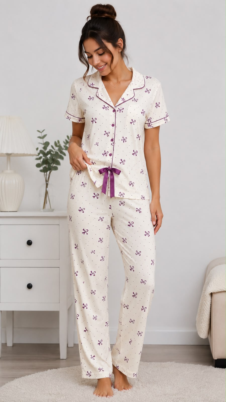 Pijama Mariana- Algodón pima
