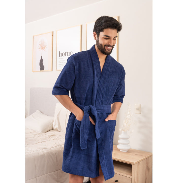 Bata de baño Leo - Microfibra