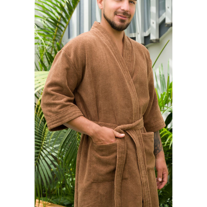 Bata de baño Leo - Microfibra