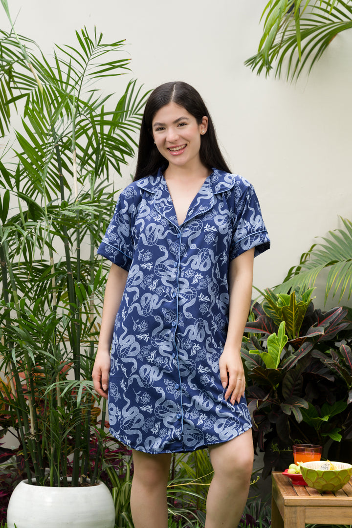 Camisola Rosal - Seda Francesa