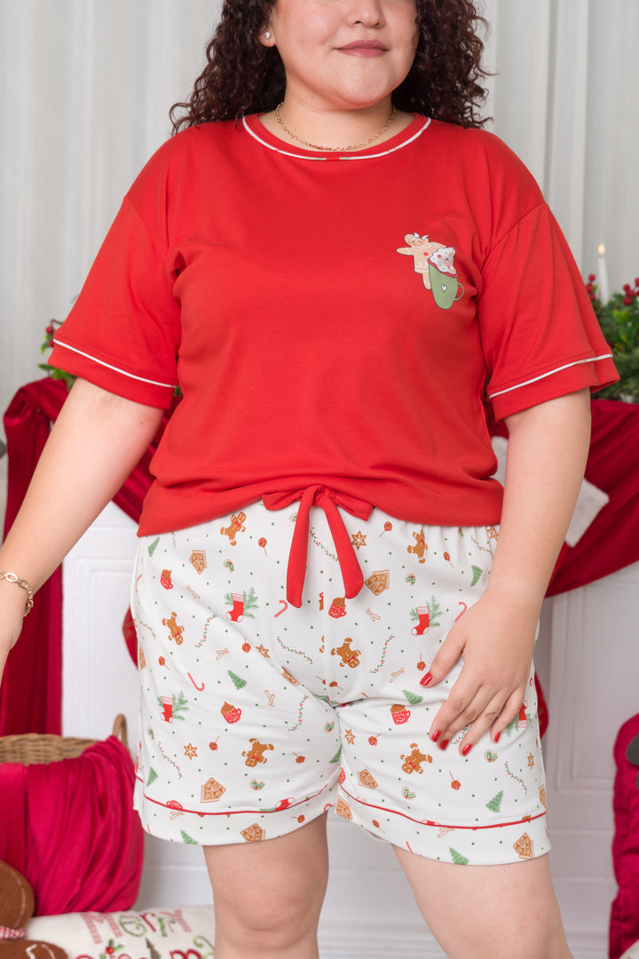 Pijama Navideña Estela algodòn pima S al XL
