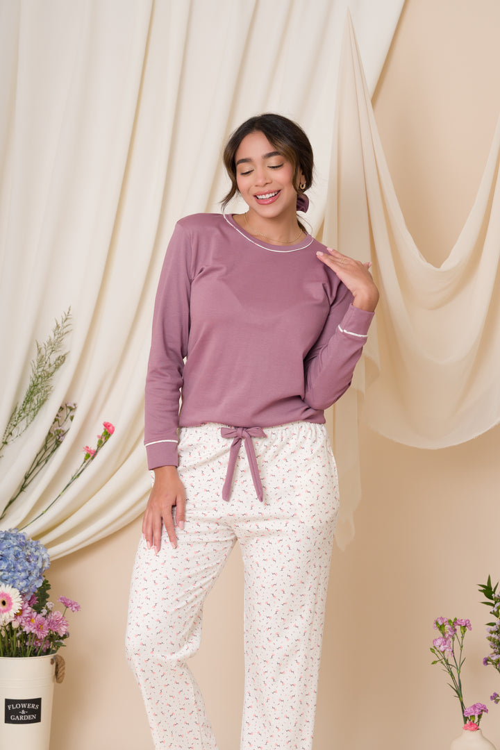 Pijama Rosa  - Algodòn pima