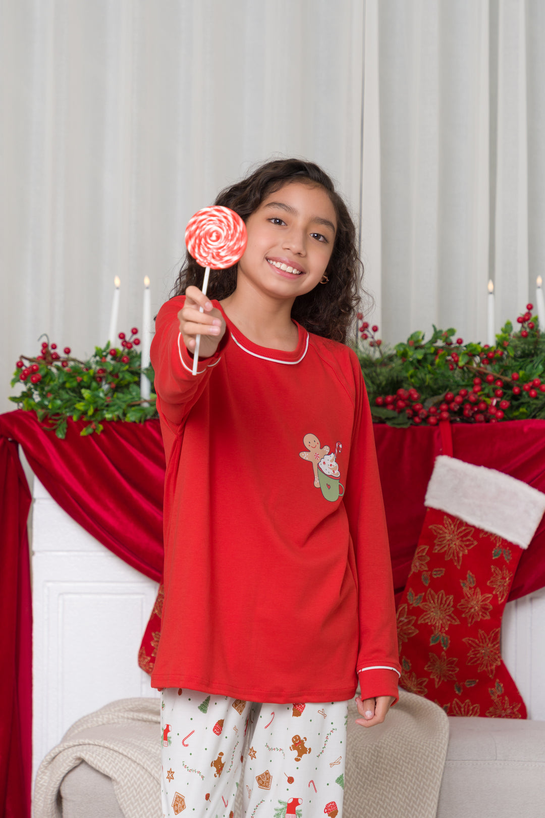 Pijama Navideña Noel Algodòn pima - PRE VENTA