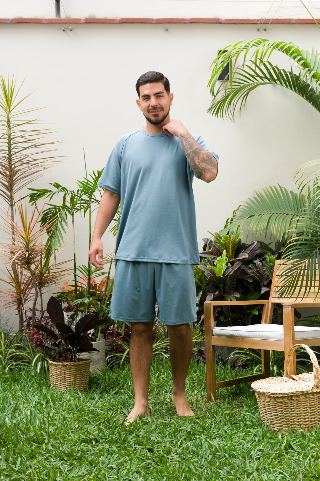 Pijama Franco- Algodón Pima