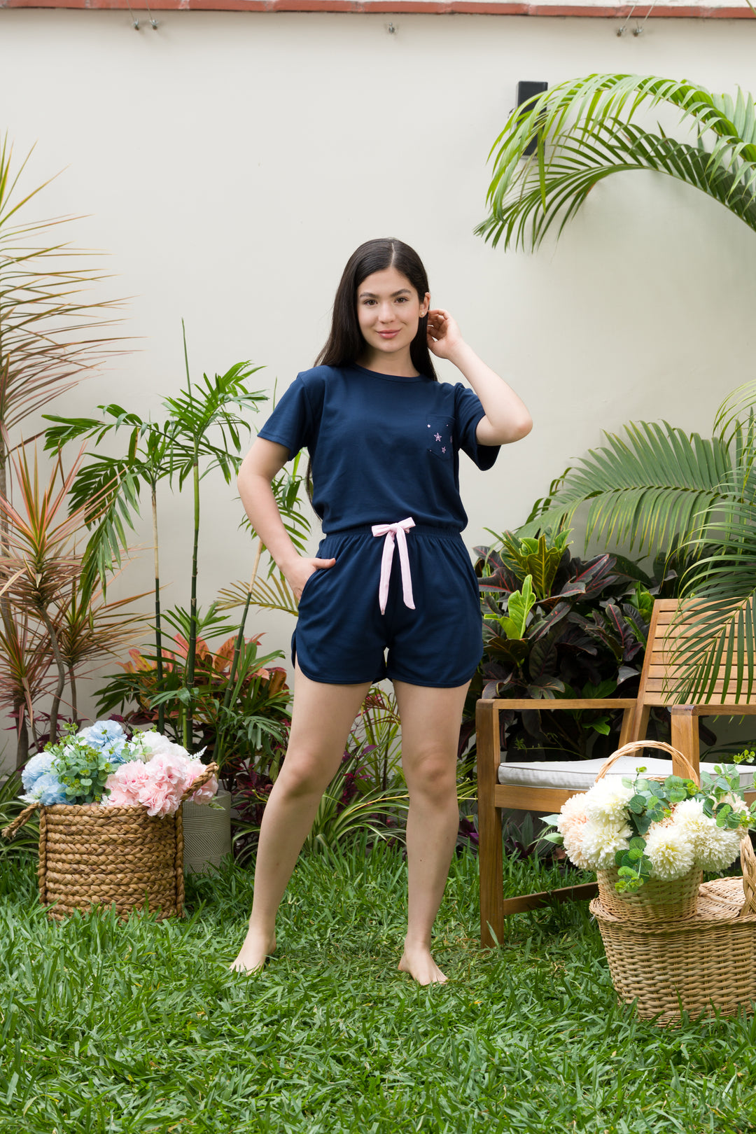 Pijama Camila - Algodón pima