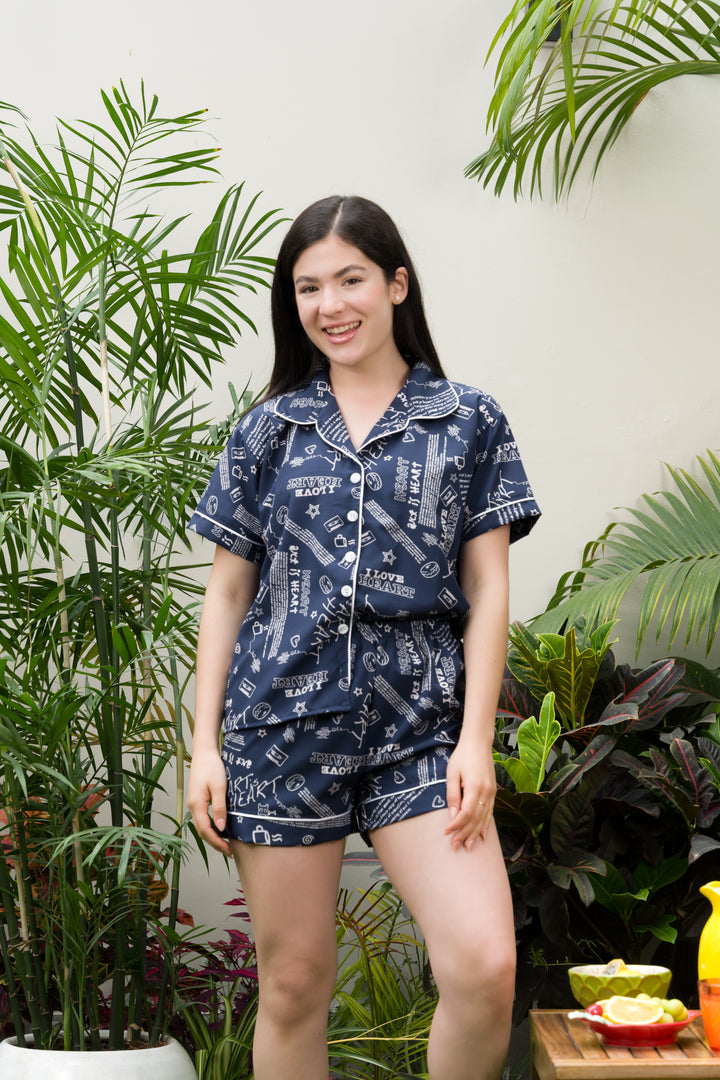 Pijama Café - Seda Francesa