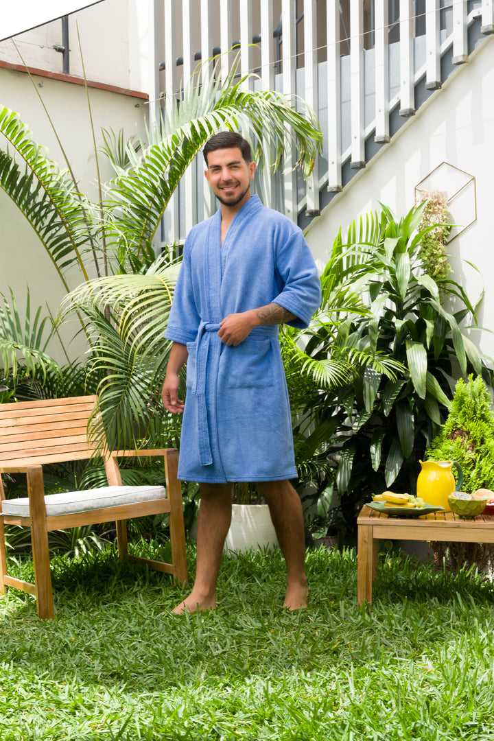 Bata de baño Leo - Microfibra