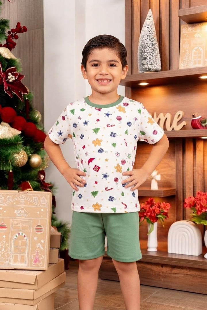 Pijama Navideño Jengibre   Unisex - Algodòn pima