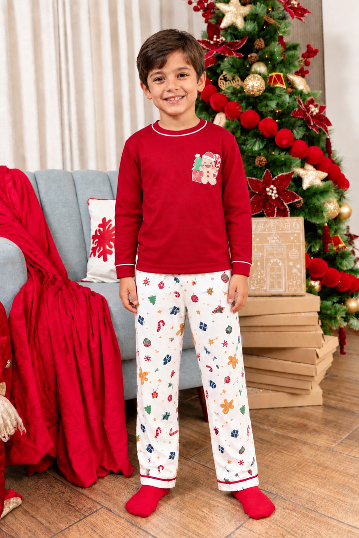 Pijama Navideña Noel Unisex- Algodòn pima