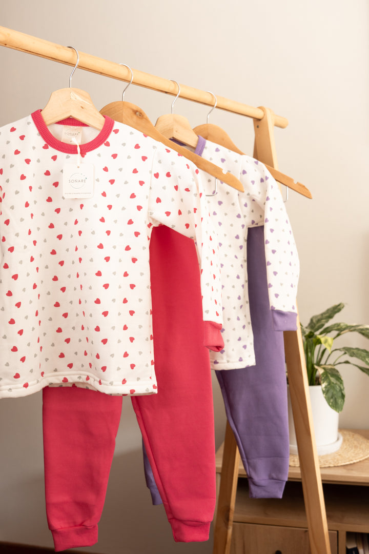 Pijama para niña Dulce Kids en algodón afranelado